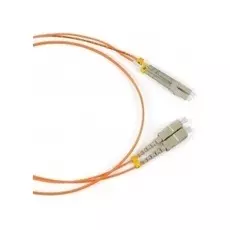 Патч-корд волоконно-оптический TopLAN DPC-TOP-OM3-LC/P-SC/P-1.0 , дуплексный, волокно OM3 многомодовое 50/125, LC/PC-SC/PC, 1.0 м