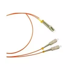 Патч-корд волоконно-оптический TopLAN DPC-TOP-652-LC/U-SC/U-2.0 , дуплексный, LC/UPC-SC/UPC, SM, 2.0 м