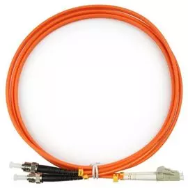 Патч-корд волоконно-оптический TopLAN DPC-TOP-OM2-LC/P-ST/P-10 дуплексный, LC/PC-ST/PC, MM 50/125, 10.0 м