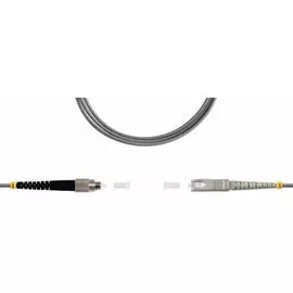 Патч-корд волоконно-оптический TopLAN PC-TOP-OM1-FC/P-SC/P-1.0 симплексный, FC/PC-SC/PC, MM 62,5/125, 1.0 м