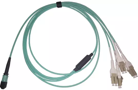 Патч-корд волоконно-оптический Vimcom CA-MM50(8OM3)-LSZH-MPOf-4DLC-TypeB-7.0(5.0/2.0) MPOf-4DLC, многомодовый (50/125мкм, 8 волокон ОМ3), тип В, LSZH,