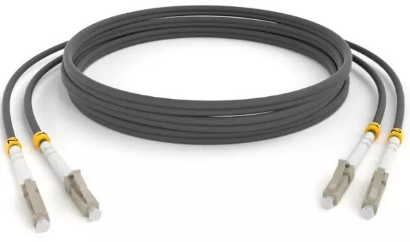 Кабель патч-корд волоконно-оптический Vimcom LC-LC duplex 50/125 15m DPC-MM50(OM4)-LSZH-3.0-LC/UPC-LC/UPC-15-BK OM4.LSZH.Black