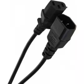 Кабель питания Aopen/Qust ACE001-3M Schuko - IEC-320-C13/C14, 3G*0,5mm², заземление, 3m