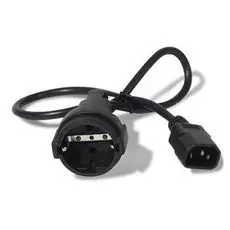 Кабель питания APC AP9880 Power Cord [IEC 320 C14 to CEE 7/7(Schuko) Receptacle] - 10 AMP/230V 0.61 Meters
