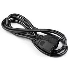 Кабель питания Atcom AT10117 удлинитель, Power Supply Cable PC-monitor 1,8meters 0.75mm IEC C13-C14