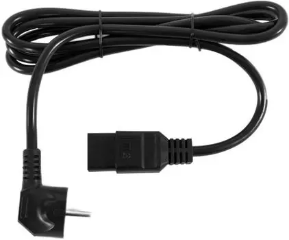 Кабель питания ЦМО R-16-Cord-C19-S-1.8 с заземлением IEC 60320 C19/Schuko, 16 А / 250 В (3 x 1,5), длина 1,8 м (ПВС-АП-3*1,5-250-S22C19-16-1,8)
