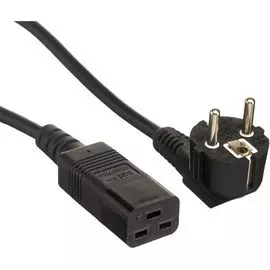 Кабель питания Exegate PC19-1,8P (Евровилка Schuko->С19) VDE-250V-3*1.5mm2, медь, черный, 16А, 1.8м.