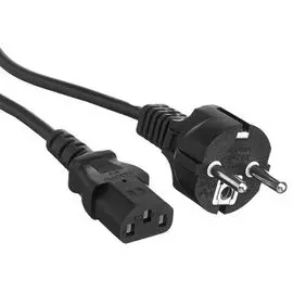 Кабель питания Exegate PC-10P (Евровилка Schuko->С13) VDE-250V-3*1.0mm2, медь, черный, 10м