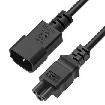Кабель питания Greenconnect GCR-55967 PROF 1.5m, С14 - С5, черный, 3*1,5mm