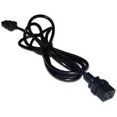 Кабель питания Lanmaster LAN-PP19/20-16A-1.0 C19-C20, 3х1.5, 220В, 16А, 1 метр