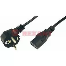 Кабель питания Rexant 11-1121 Евро 0.75мм 1.8М (PE) (с заземлением)