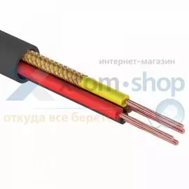Кабель Rexant 01-4034 ШВЭП (ШСМ) 4x0.12мм, 200м., черный