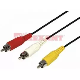 Кабель Rexant 17-0206 3х3 RCA, 7м