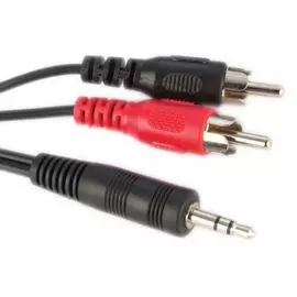 Кабель Rexant 17-4202-8 3.5мм стереоштекер - 2 RCA, 1.5м