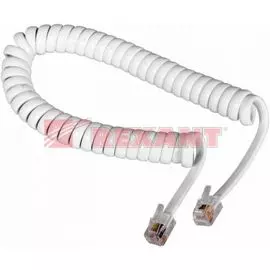 Кабель Rexant 18-2021 витой трубочный 2М телефонный белый