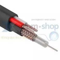 Кабель Rexant KBK-П-2x0,50мм, 200м., черный OUTDOOR 01-4013