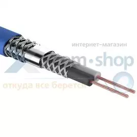 Кабель Rexant КММ 2 х 0,25мм, 1 экран, d 6,8мм., синий, 100 м 01-6028