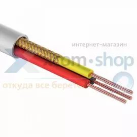 Кабель Rexant ШВЭВ (ШСМ) 3x0.12мм, 200м., белый 01-4033