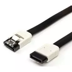 Кабель SATA Atcom AT7126 3.0, 0.5 m, защелка, черный