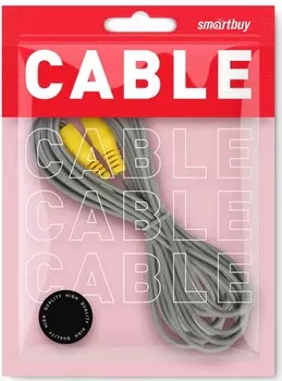 Кабель SmartBuy KA-115-150 соединительный 1xRCA (M) - 1xRCA (M), 5,0 m, в пакете