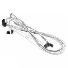 Кабель Supermicro CBL-SAST-0644 Right Angle MiniSAS SFF-8087 to 4 SATA 75/75/90/90cm with Sideband, 0.9m