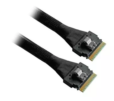 Кабель Supermicro CBL-SAST-1213-100 Slimline x8 (STR)-to-Slimline x8 (STR) 100 Ом 14 см
