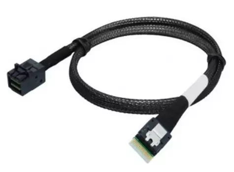 Кабель Supermicro CBL-SAST-1265F-100 Slimline x8 (STR) to Slimline x4 (STR),64CM,100 OHM,RoH