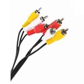 Кабель Telecom TAV7150-3M 3*RCA (M) - 3*RCA (M), 3m
