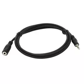 Кабель Telecom TAV7179-1.5M 3.5 Jack (M) - 3.5 Jack (F), стерео, аудио, 1.5m