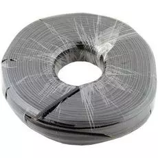 Кабель телефонный Atcom AT10120 4-жильный 26awg CCS (100 м в бухте) черный