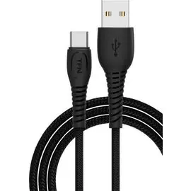 Кабель TFN CUSBCUSB5A1MBK TypeC forza 1.0m 5A black