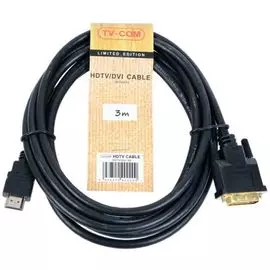 Кабель TV-COM LCG135E-3M HDMI to DVI-D (19M -25M) 3м