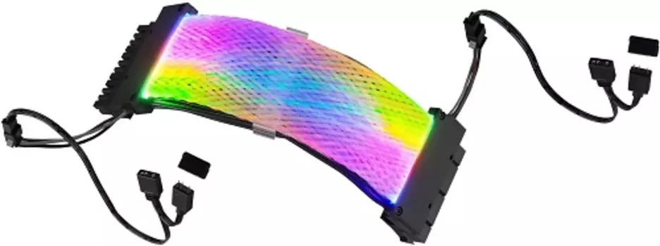 Кабель удлинительный GELID CA-RGB-24P-01 Astra ARGB ATX 24-pin PCI-E, 30см, ARGB подсветка