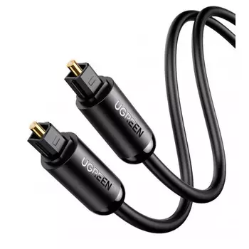 Кабель UGREEN AV122 70892_ Toslink Optical Male To Male Audio Cable. Длина: 2 м. Цвет: черный