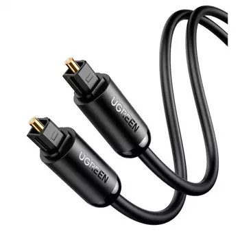 Кабель UGREEN AV122 70893_ Toslink Optical Male To Male Audio Cable. Длина: 3м. Цвет: черный