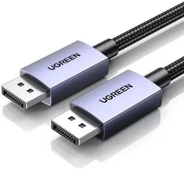 Кабель UGREEN DP118 15383_ Display Port Male To Male 16K Cable, длина: 1м. цвет: серый
