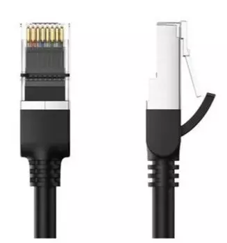 Кабель UGREEN NW101 50192_ Pure Copper Ethernet Round Cable. цвет: черный