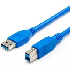 Кабель USB Atcom AT2824 USB 3.0, Am  Bm, 3.0 m, синий