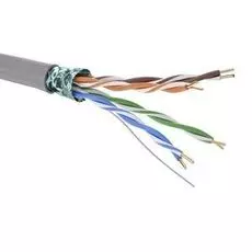 Кабель витая пара F/UTP 5e кат. 4 пары DKC RN5EFUA01GY