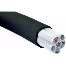 Кабель витая пара U/UTP 5e кат. 24 пары Eurolan 19M-U5-66BL-R500