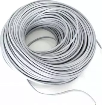 Кабель витая пара F/UTP 5e кат. 4 пары Irbis IRB20101 0.48мм PVC 305м, серый, в коробке