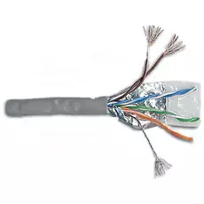 Кабель витая пара F/UTP 5e кат. 4 пары Lanmaster LAN-5EFTP-PT-WH