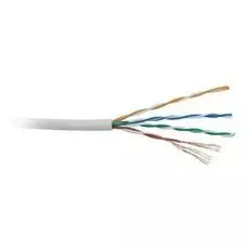 Кабель витая пара F/UTP 5e кат. 4 пары Lanmaster LAN-5EFTP-PT-GY