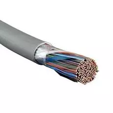 Кабель витая пара U/UTP 3 кат. 100 пар Hyperline UTP100-C3-SOL-26AWG-IN-PVC-GY 24AWG(0.48 мм), медь, одножильный (solid), внутренний, PVC, серый, цена