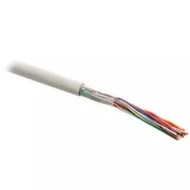 Кабель витая пара U/UTP 3 кат. 25 пар Hyperline UTP25-C3-SOL-26AWG-IN-PVC-GY 26AWG, медь, одножильный (solid), внутренний, PVC, серый, цена за метр