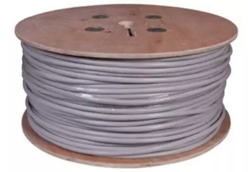 Кабель витая пара U/UTP 5 кат. 25 пар Rexant 01-1013-R PVC, 25PR, 24AWG, INDOOR, SOLID, серый, 305м, РФ REXANT