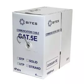Кабель витая пара U/UTP 5e кат. 4 пары 5bites US5505-305G