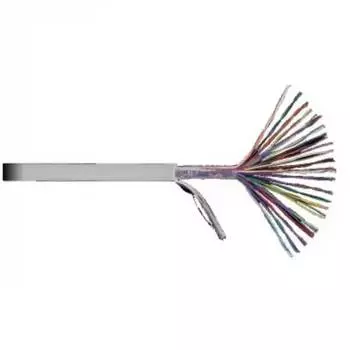 Кабель витая пара U/UTP 5e кат. 50 пар TWT TWT-5EUTP50-XS(м) 25AWG(0.45 мм), медь, одножильный (solid), внутренний, PVC, серый, (м)