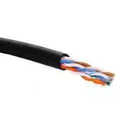 Кабель витая пара U/UTP 5e кат. 4 пары Eurolan 19C-U5-07BL-B305