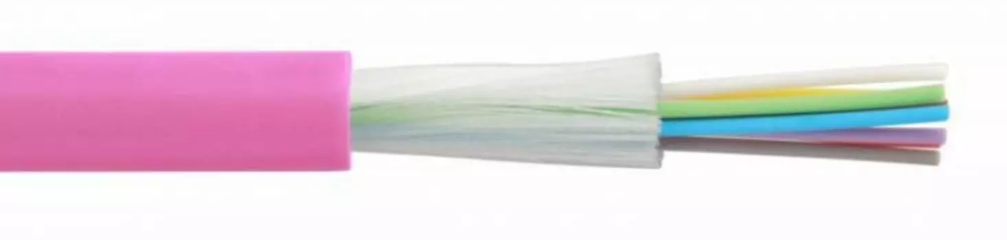 Кабель волоконно-оптический 50/125, 24 волокна Eurolan 39T-40-24-01MG Т01 распределительный, внутренний, 24x50/125 OM4 нг(А)-HFLTx, плотный буфер 900